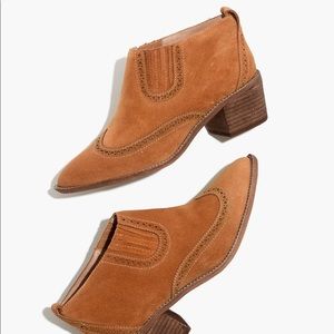 Madewell Grayson Brogue Chelsea Boot